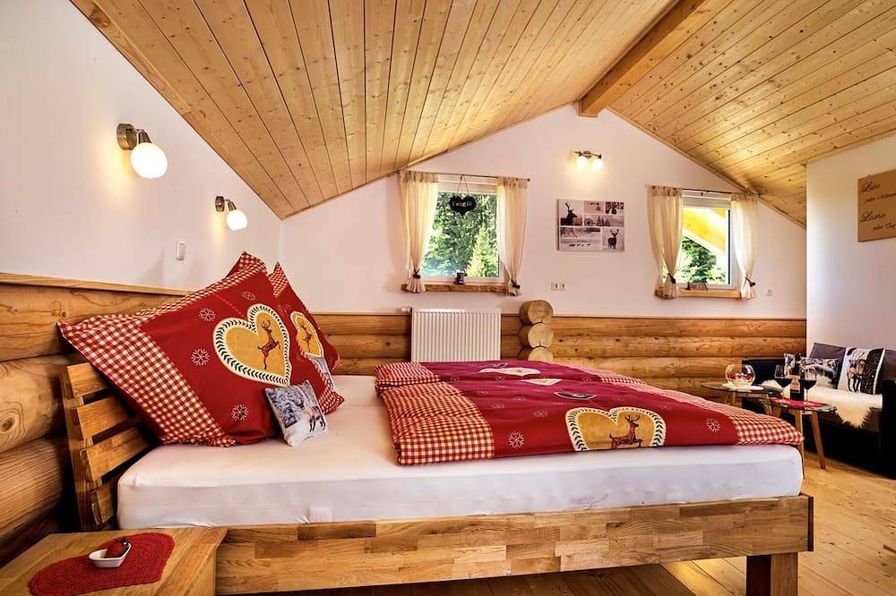 Ganze Wohnung, Chalet (90qm) für bis zu 5 Personen mit großer Wohnstube in Neuschönau, Šumava Mountains