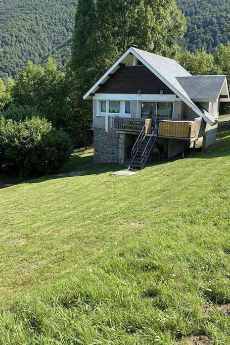 Chalet pour 12 personnes, avec jardin et vue, animaux acceptés