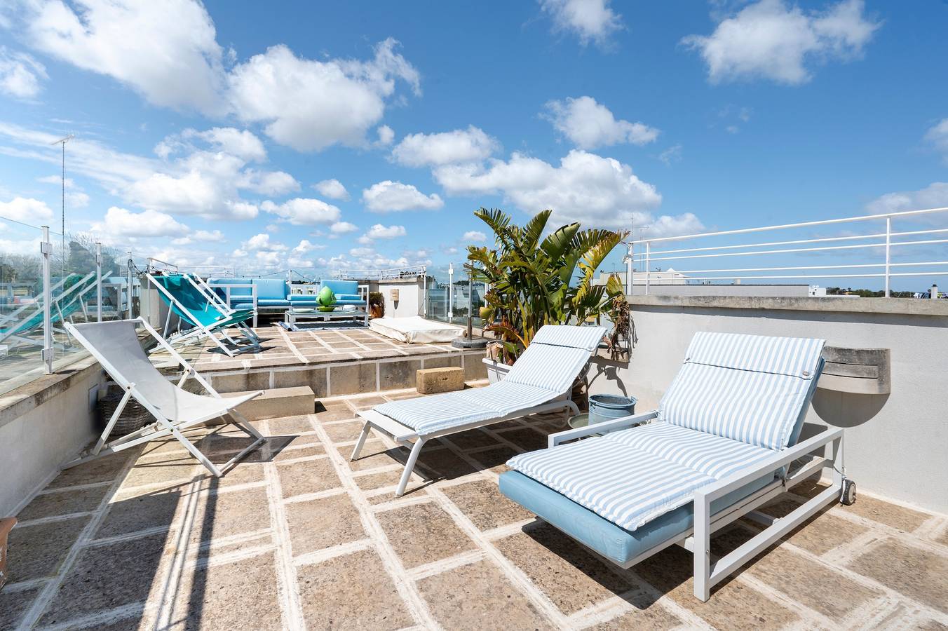 Ferienhaus 'Le Terrazze Otranto Attico - 5' mit Gemeinschaftsterrasse, Wi-Fi und Klimaanlage in Otranto, Otranto und Umgebung