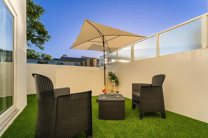 Estudio para 3 personas, con terraza - 1