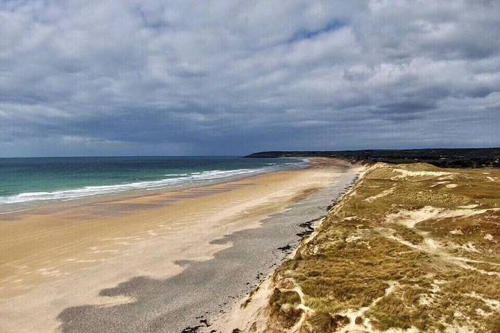 Maison de vacances pour 2 personnes, avec terrasse et jardin à Surtainville