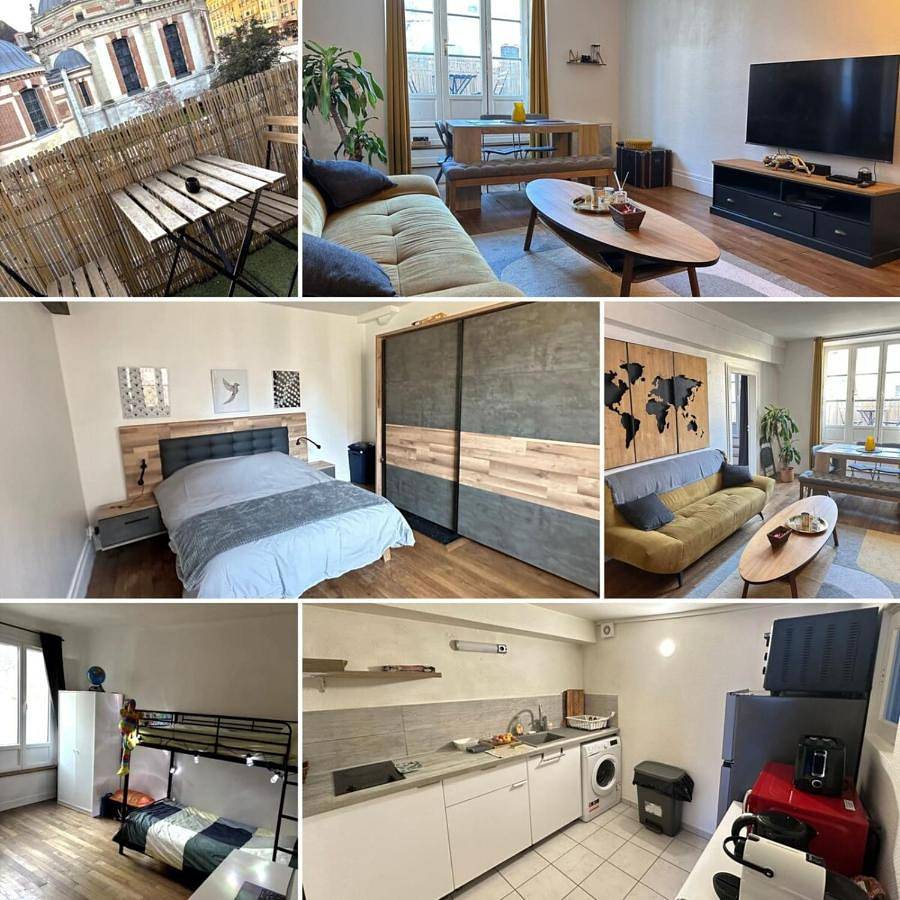 Appartement entier, Grand T3-Cœur de Fontainebleau-300 m du château in Fontainebleau, Seine-et-Marne