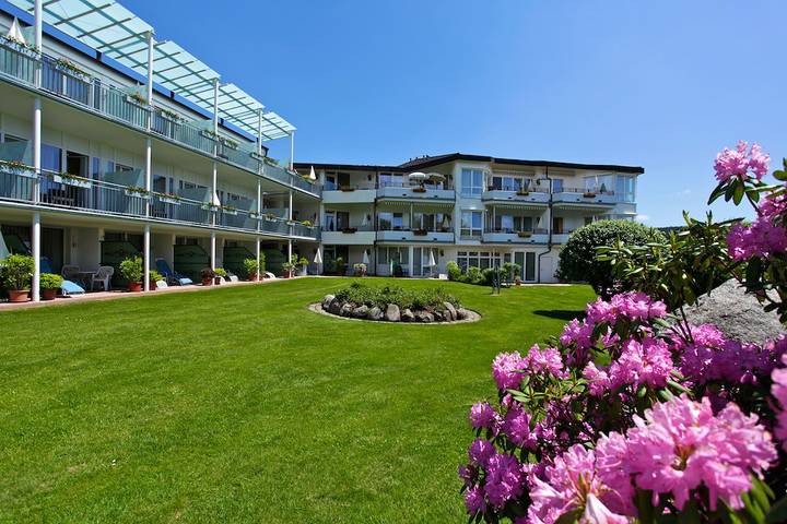 Hôtel pour 2 personnes, avec jardin ainsi que sauna et piscine, adapté aux familles