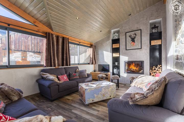 Gîte für 13 Personen, mit Sauna und Terrasse sowie Whirlpool in Französische Alpen - 4