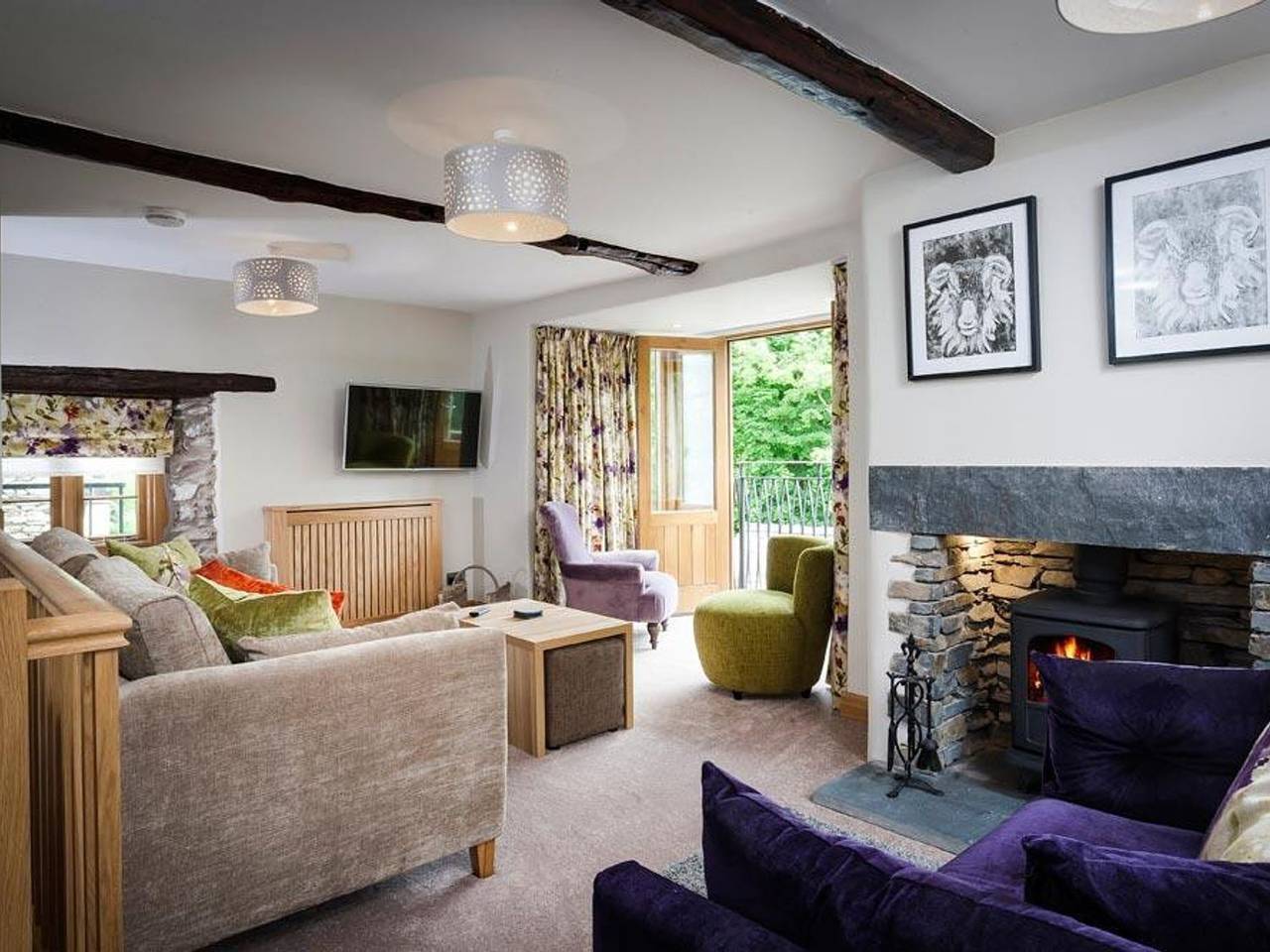 The Cosy Peacock in Troutbeck, Lake District