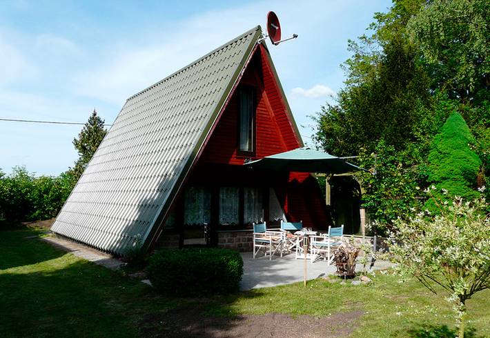 Chalet für 4 Personen, mit Terrasse und Garten, kinderfreundlich in Mecklenburg-Vorpommern