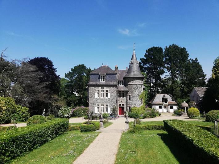 Location de vacances pour 2 personnes, avec Terrasse ainsi que Jardin et Vue à Morlaix
