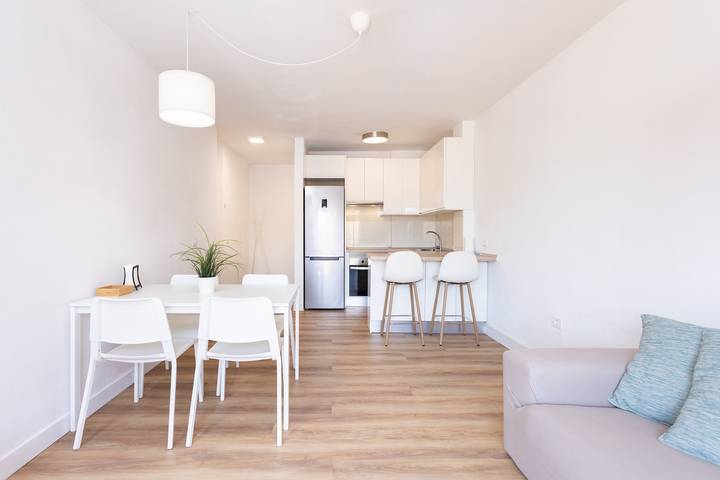 Appartement entier, Appartement de vacances pour 4 personnes avec terrasse in Las Caletillas, Candelaria