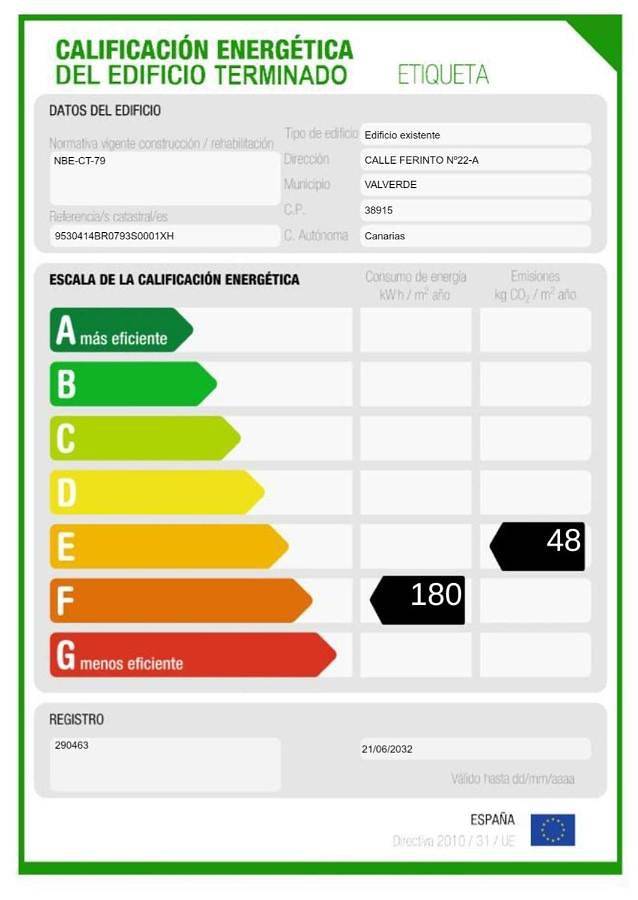 Casa rural para 4 personas, con jardín y vistas en El Hierro - 3