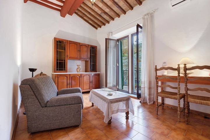 Ganze Wohnung, Apartment „La Casetta Della Cittadella“ mit Balkon, Wlan und Klimaanlage in Pitigliano, Grosseto Provinz