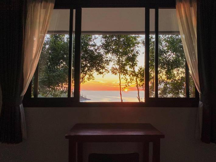 Ferienhaus für 2 Personen, mit Ausblick und Balkon auf Koh Phangan