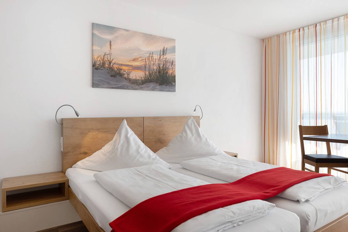 Ganze Wohnung, Appartement Typ A1 2 Og Nr 22, 36 qm für 1-3 Personen max. 2 Erwachsene + 1 Kind bis 2 Jahre in Immenstaad, Immenstaad am Bodensee