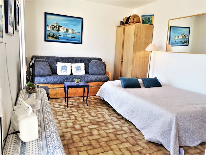 Ferienwohnung für 2 Personen, mit Balkon und Terrasse am Narbonne Plage - 3