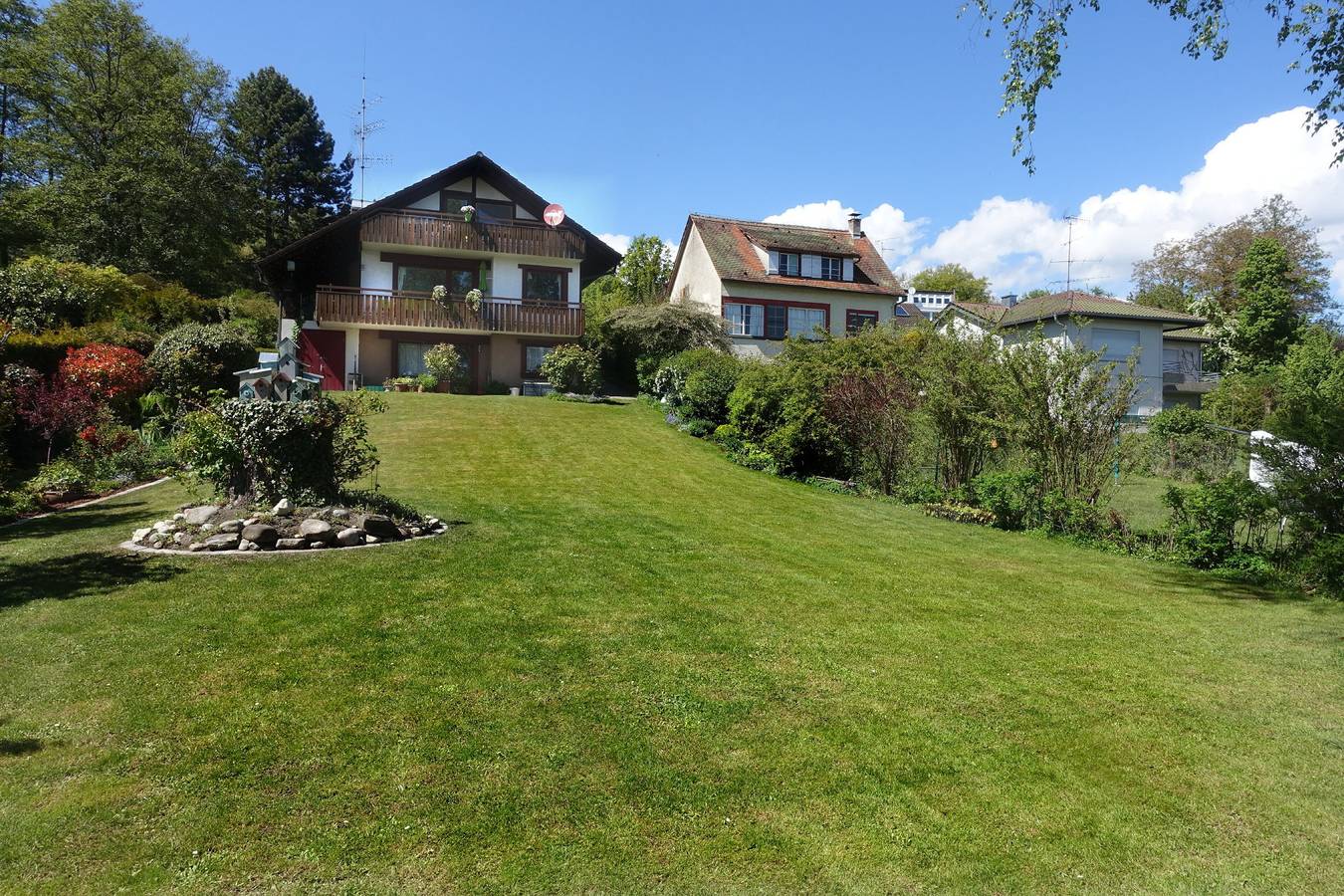 Haus am Bodensee - 4-Zimmer-Ferienhaus, Terrasse/Balkone direkt am See, 130 qm in Gaienhofen, Untersee