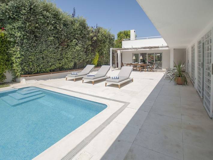 Casa rural para 8 personas, con piscina además de balcón y jardín en Costa da Caparica - 3