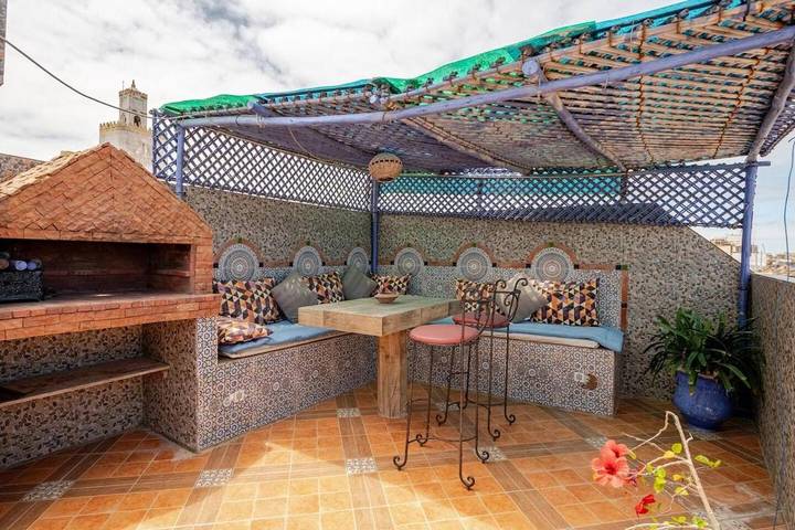 Riad pour 6 personnes, avec vue et terrasse à El Jadida