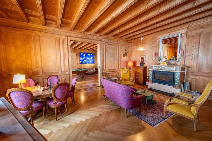 Gîte pour 15 personnes, avec sauna ainsi que terrasse et jardin, animaux acceptés à Bullet - 4