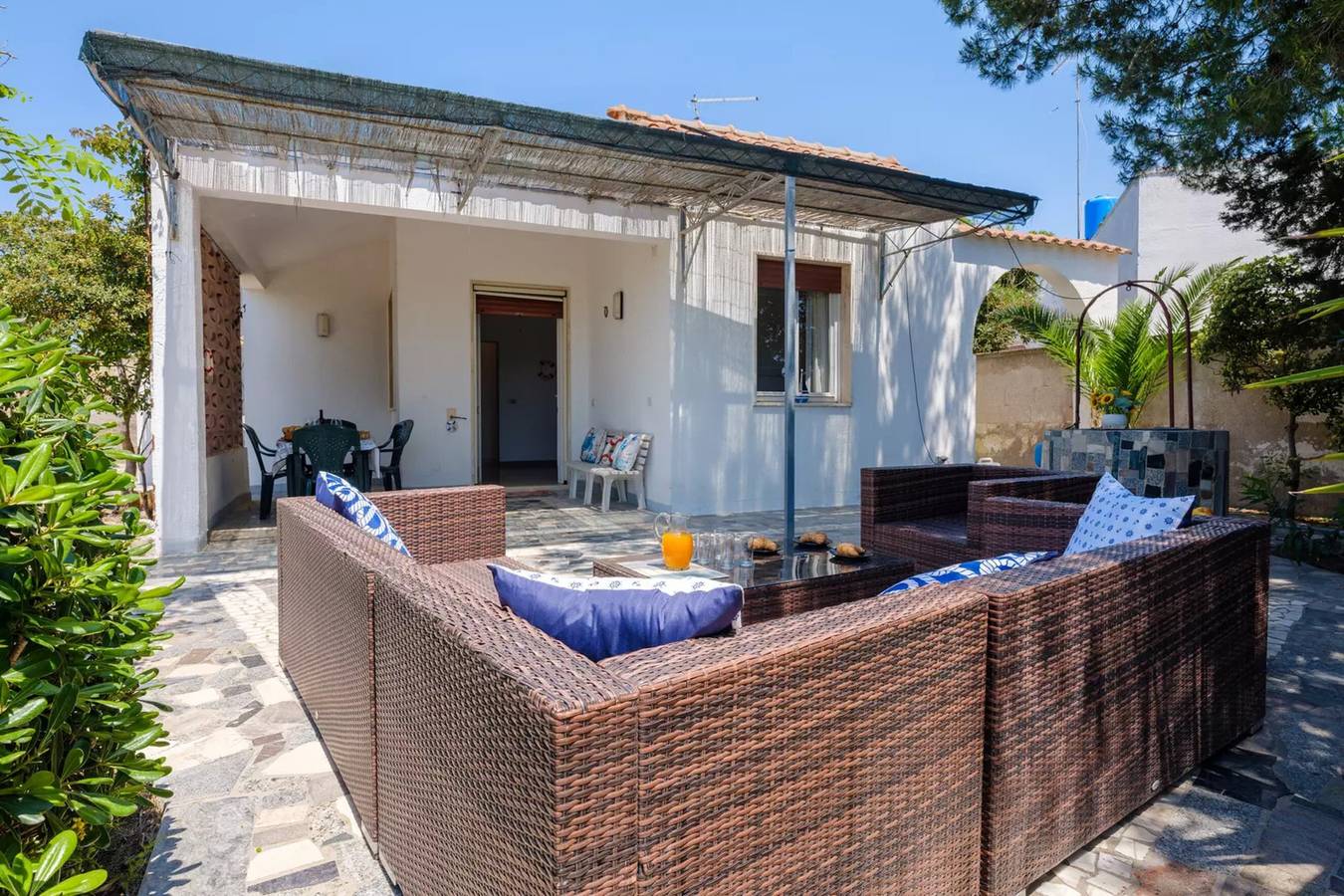 Ferienhaus 'Bonavista' mit Meerblick, Wlan und Klimaanlage in Torre Lapillo, Golf von Tarent