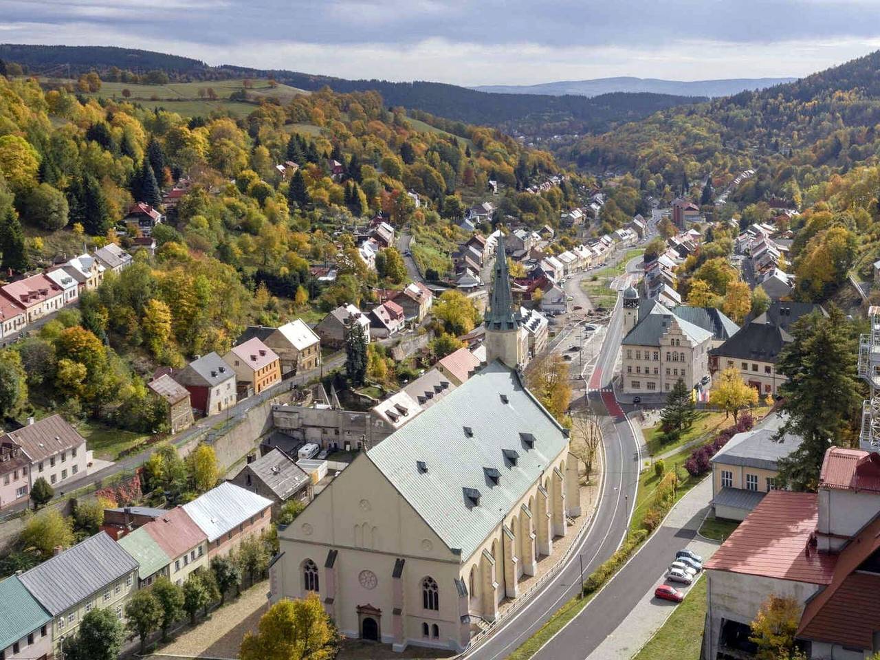 Ganze Wohnung, Jachymov 200 - Lanovka 200.1 in Jáchymov, Keilberg