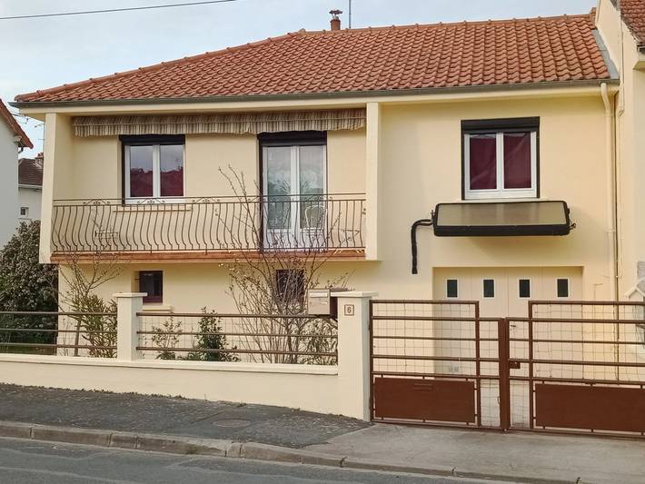 Maison de vacances pour 5 personnes, avec Balcon/Terrasse ainsi que Terrasse et Jardin