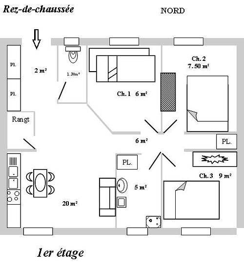 Gemütliches Ferienhaus mit eigenem Eingang, Garten & TV - 1,5km zum Stadtzentrum in Poligny (Hautes-Alpes), Nationalpark Écrins