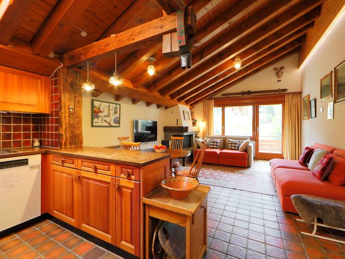 Gîte pour 4 personnes, avec balcon à Zermatt - 2