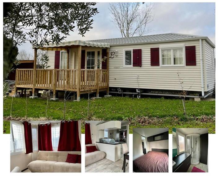 Gîte pour 4 personnes, avec piscine ainsi que jardin et vue, animaux acceptés à Semussac