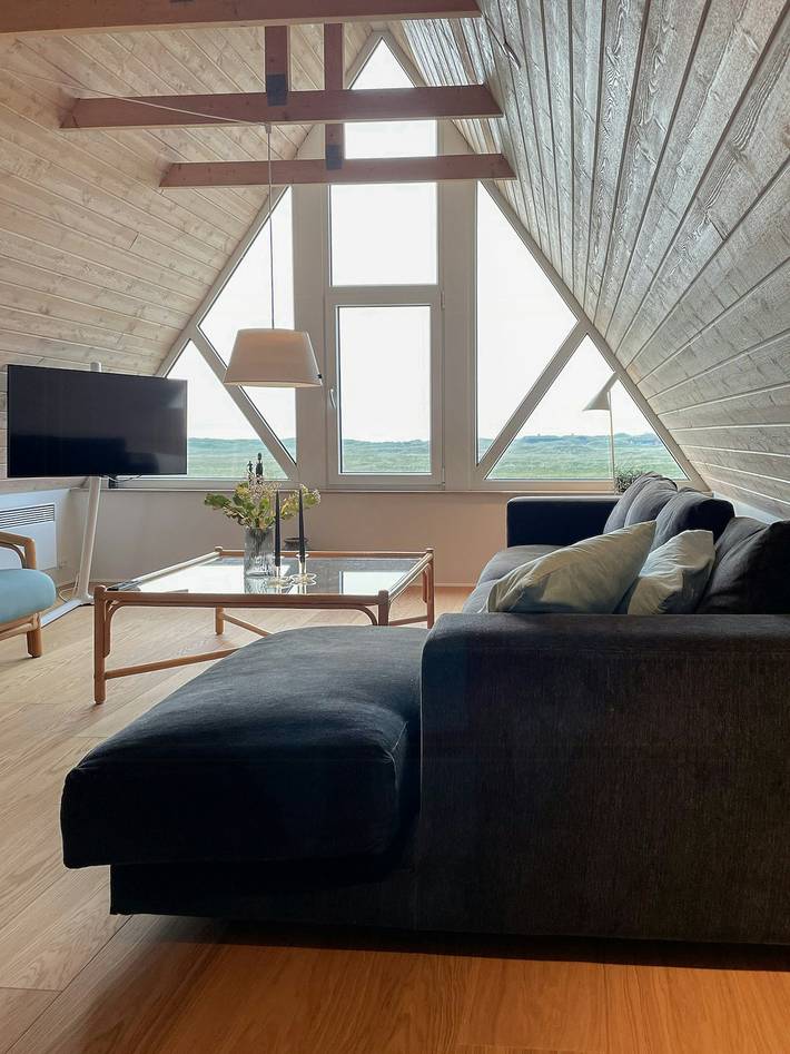 Ferienhaus mit Meerblick für 6 Personen, mit Terrasse und Sauna in Jammerbugt - 3