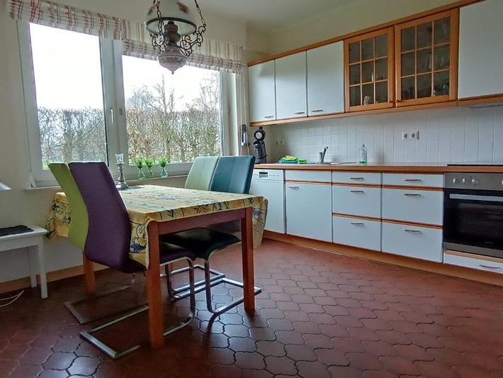 Location de vacances pour 8 personnes, avec jardin et vue, adapté aux familles à Rhauderfehn - 4