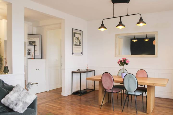 Gîte pour 4 personnes, avec balcon, adapté aux familles à Montrouge - 4