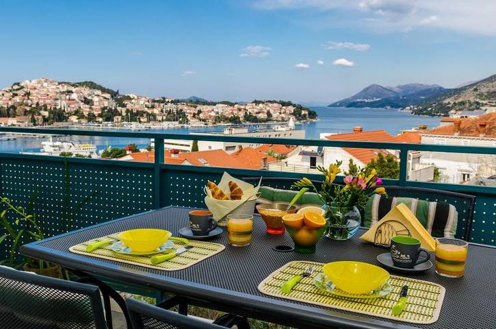 Ferienwohnung für 2 Personen, mit Meerblick und Balkon in Dubrovnik - 2