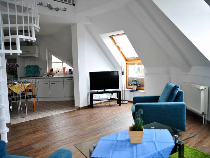 Ganze Ferienwohnung, Residenz Rosengrund - 3-Raum-Fewo in Büsum, Kreis Dithmarschen