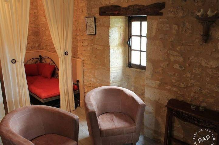 Location de vacances pour 3 personnes, avec jardin ainsi que piscine et balcon à Vézac - 4