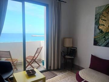 Gîte pour 4 personnes, avec balcon et vue dans Larache