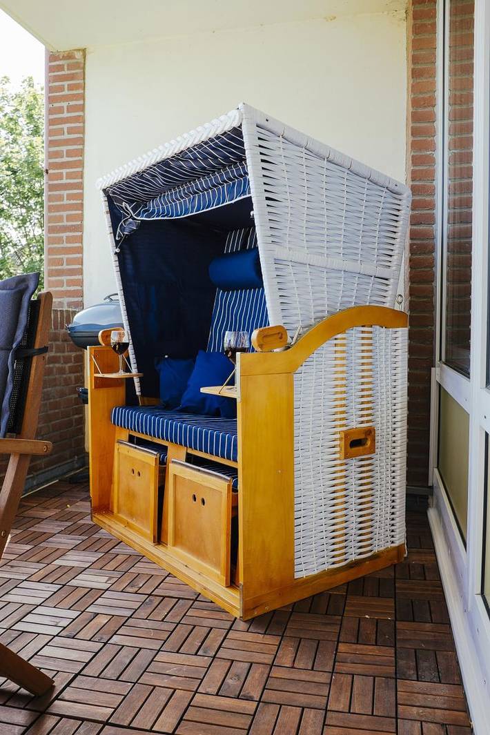 Ferienwohnung für 4 Personen, mit Balkon/Terrasse und Meerblick sowie Balkon in Westfehmarn - 3