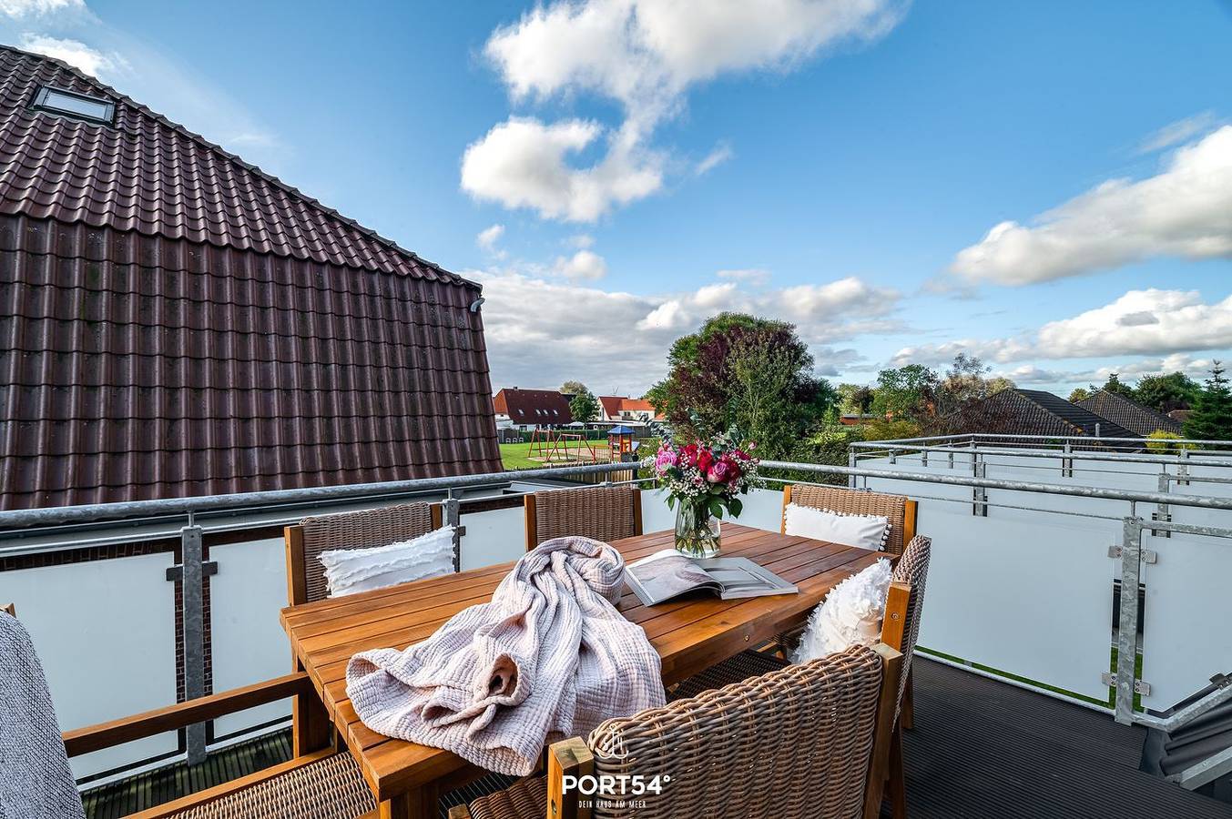 Ganze Wohnung, Ferienwohnung Deichkind mit Balkon zwischen Büsum und St. Peter-Ording in Norddeich (Schleswig-Holstein), Dithmarschen
