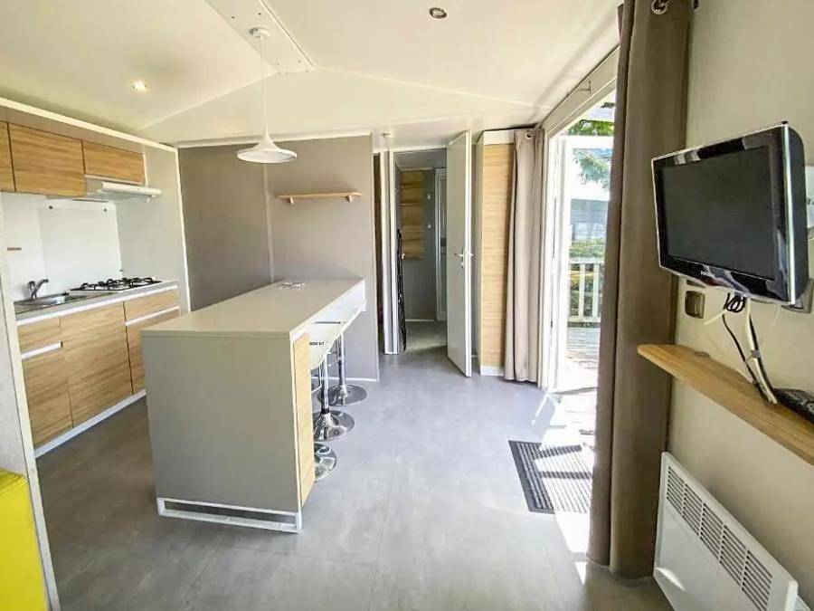 Camping La Riviera - Mobilhome 6 personas - 3 Habitaciones 4/6 Personas + Tv in Saint-Michel-Chef-Chef, Côte de Jade