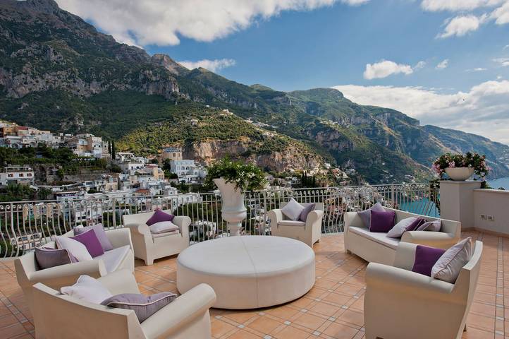 Villa für 12 Personen, mit Pool und Terrasse sowie Garten in Positano - 2