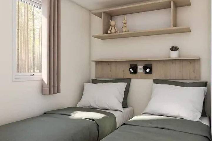 Mobil home pour 4 personnes à Saint-Germain-Laval - 3
