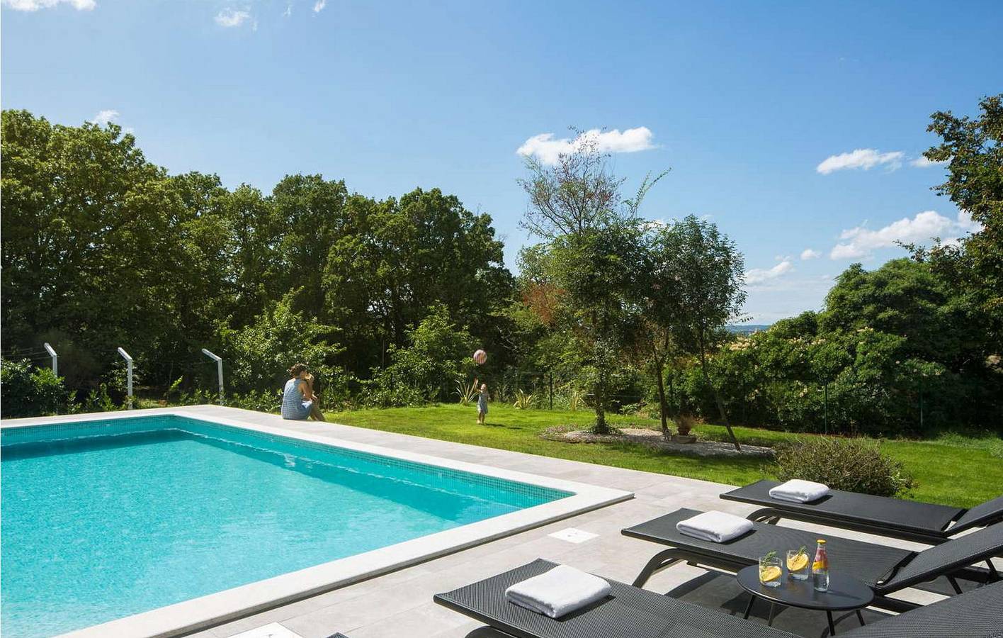 Maison de vacances pour 6 personnes avec jardin in Presika, Côte Est de l'Istrie