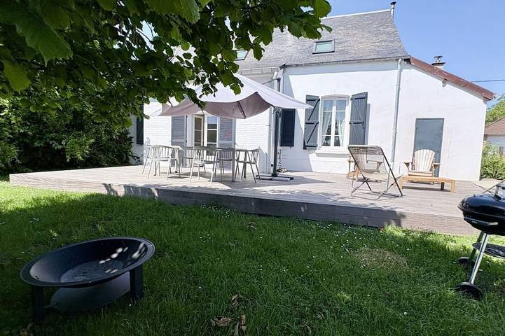 Maison de vacances pour 6 personnes, avec jardin