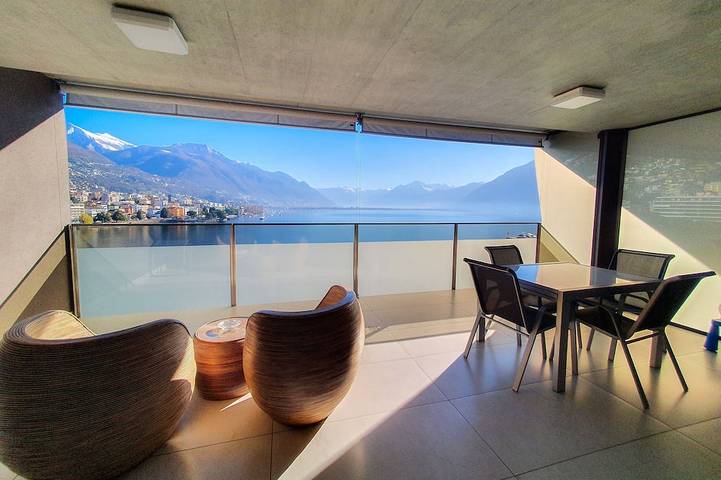 Ferienwohnung für 5 Personen, mit Balkon in Locarno