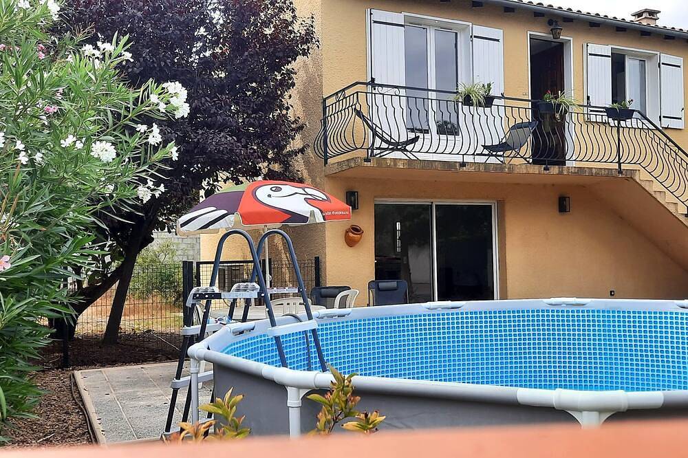 Le Balcon de Cournon : Swimming pool, garden and air conditioning 15 minutes from the beach in Cournonterral, Côte d'Améthyste