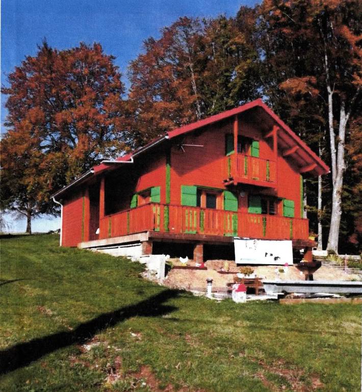Maison de campagne pour 7 personnes, avec terrasse et jardin à La Longeville