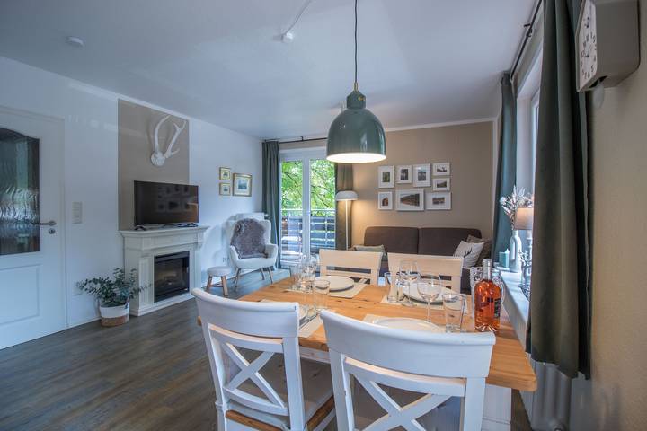 Ferienwohnung für 3 Personen, mit Balkon und Seeblick im Harz - 2