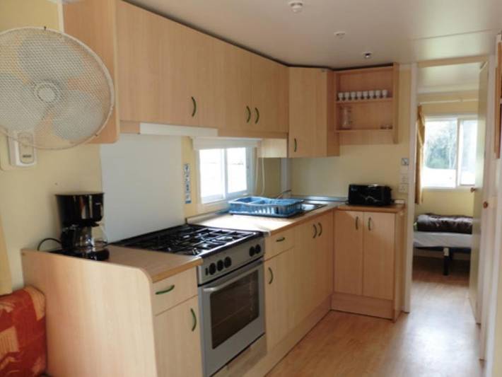 Camping Montbartoux - Mobilheim 5 personen - Mobilheim le Vollore in Vollore-Ville, Region Thiers