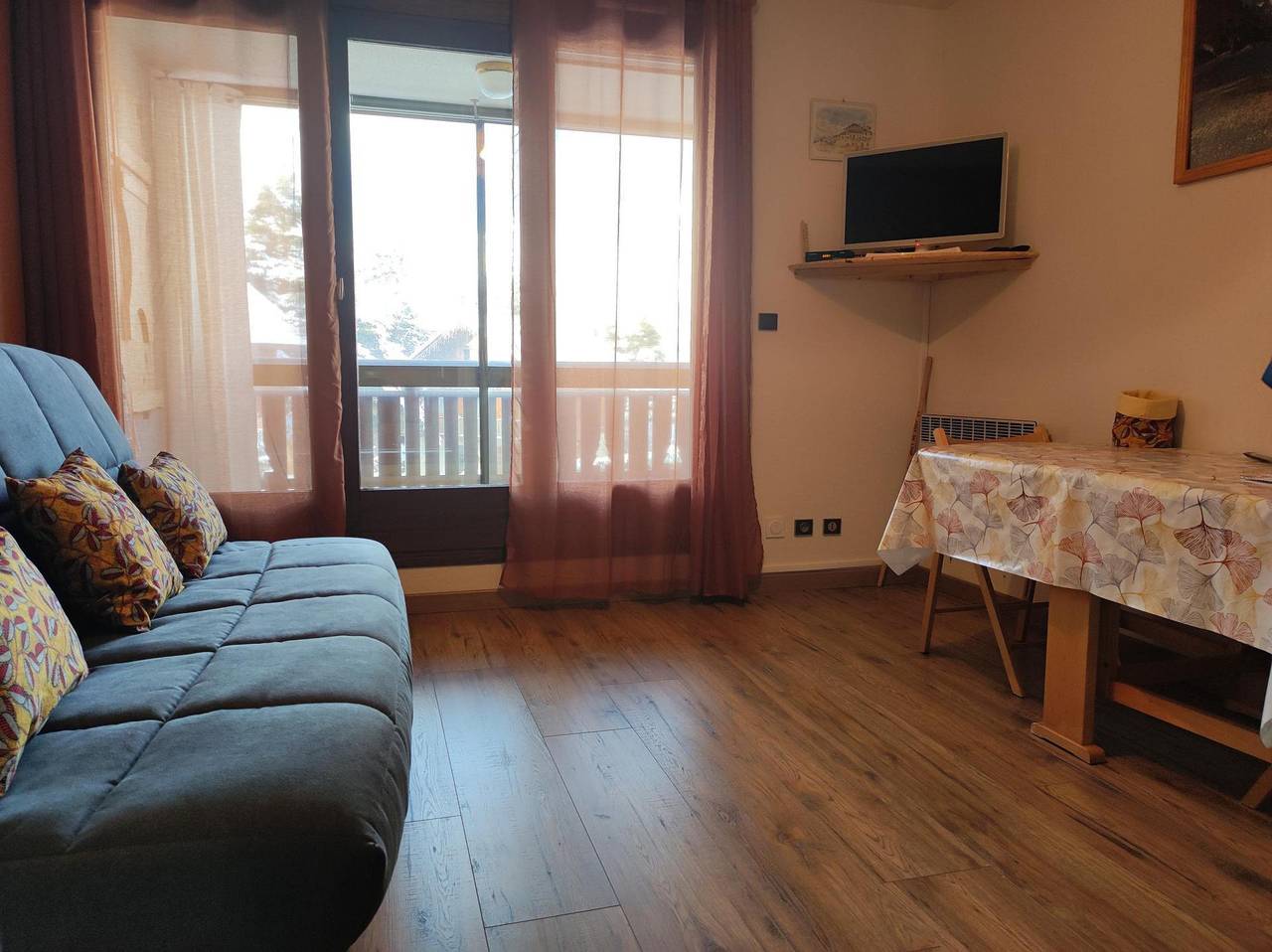 Studio entier, Résidence Les Fontettes 2 - Studio coin montagne 4 personnes (224) in La Joue du Loup, Le Dévoluy