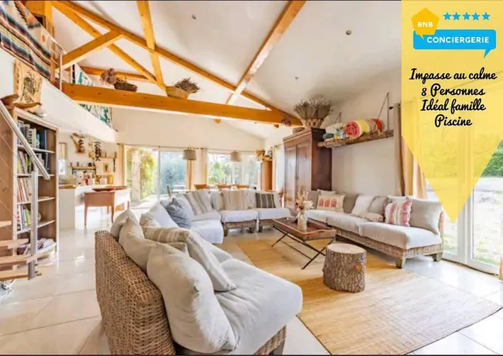 Ferienwohnung für 8 Personen, mit Pool und Garten - 1