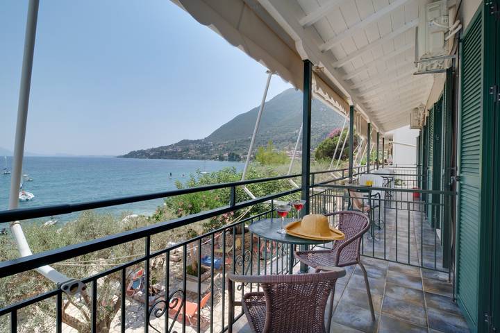 Chambre 'S9 Room' avec vue sur la mer, Wi-Fi et climatisation in Nikiana, Alexandros