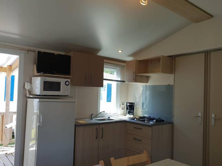 Camping Le Fief Melin  - Mobilheim 6 personen - Komfort in Le Château-d'Oléron, Côte de Beauté